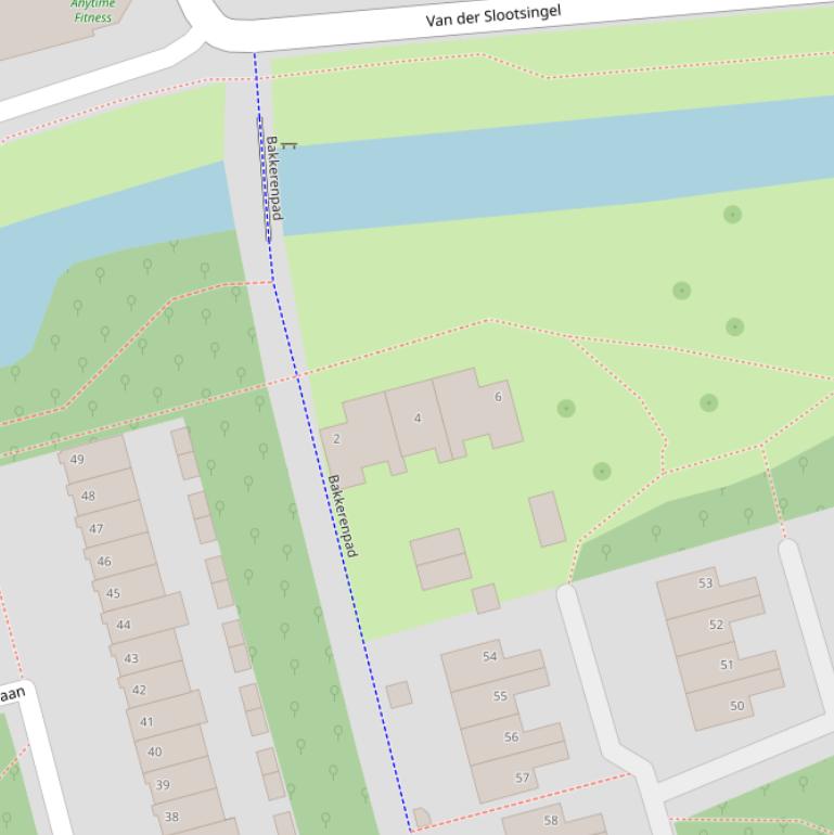 Kaart van het Breevoortplantsoen.