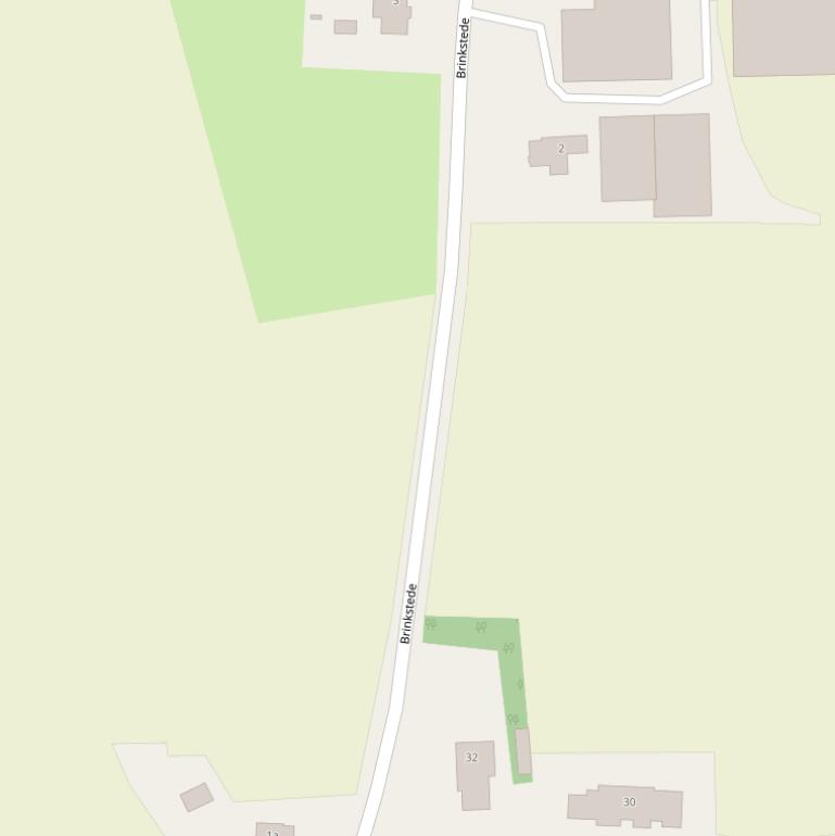 Kaart van  Brinkstede.