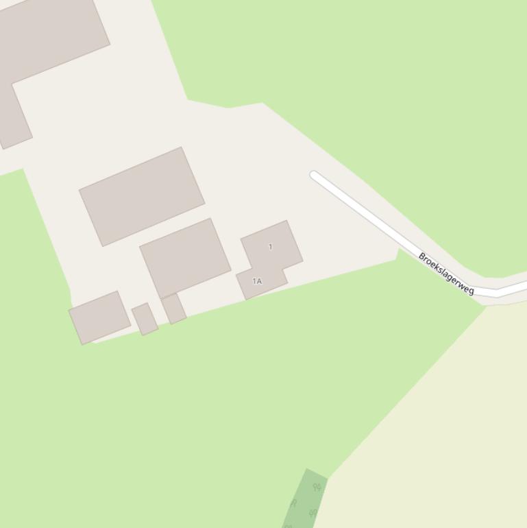 Kaart van de Broekslagerweg.