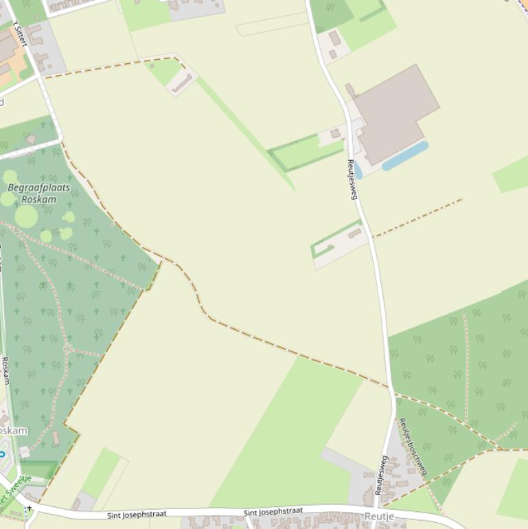 Kaart van de Brombemkesweg.