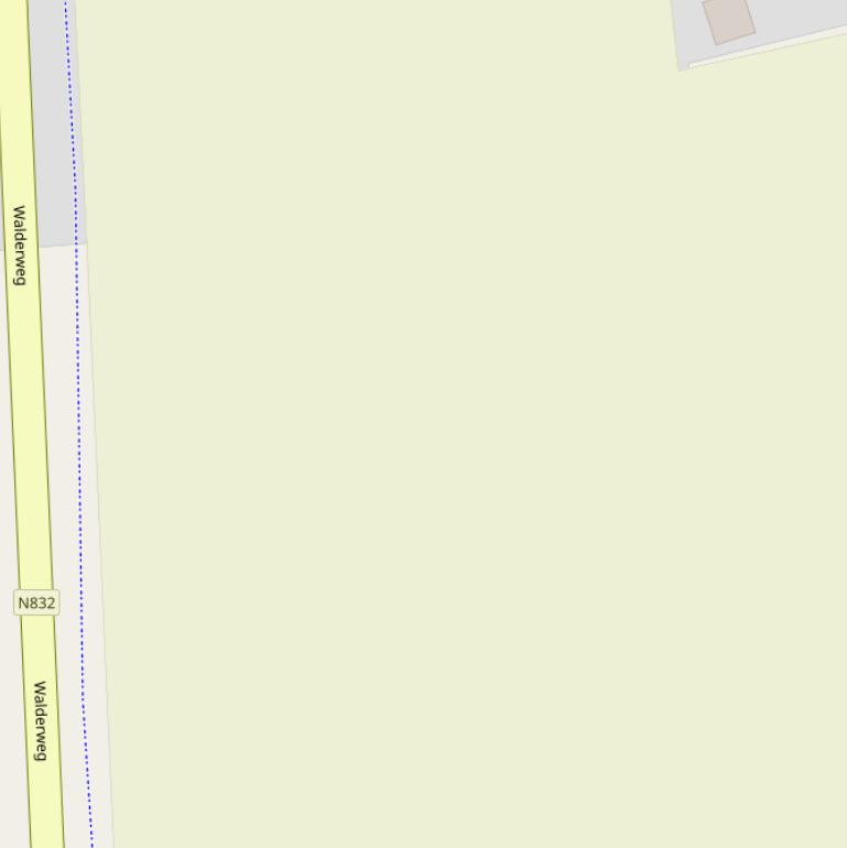 Kaart van de Brouwershof.