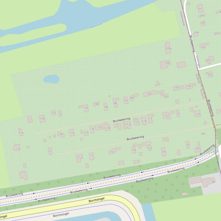 Kaart van  Bruilweering.