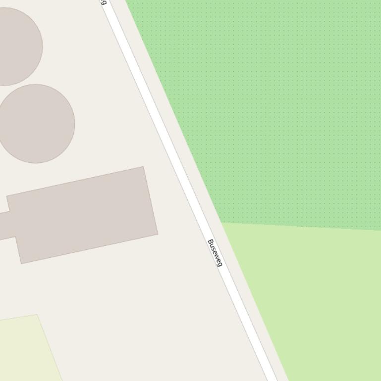 Kaart van de Buseweg.