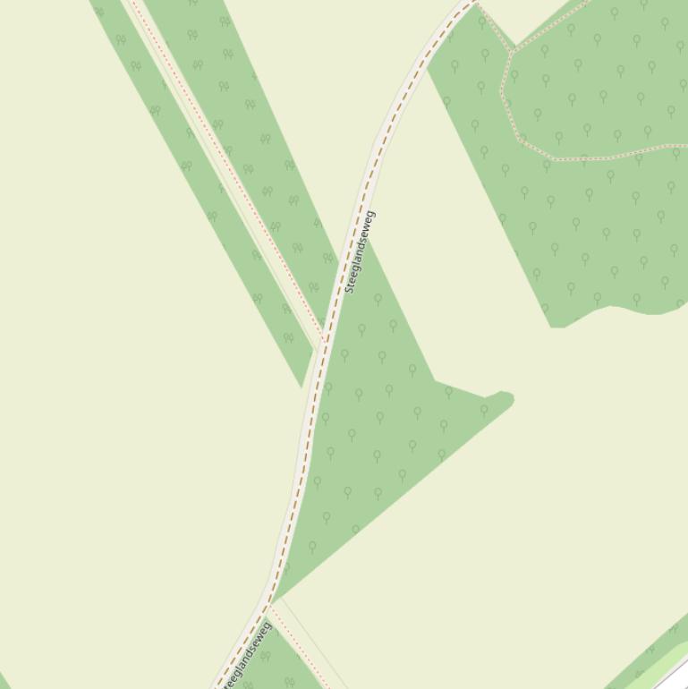 Kaart van de Calis Kampweg.