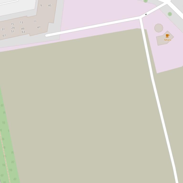 Kaart van  Casa d’Italia.