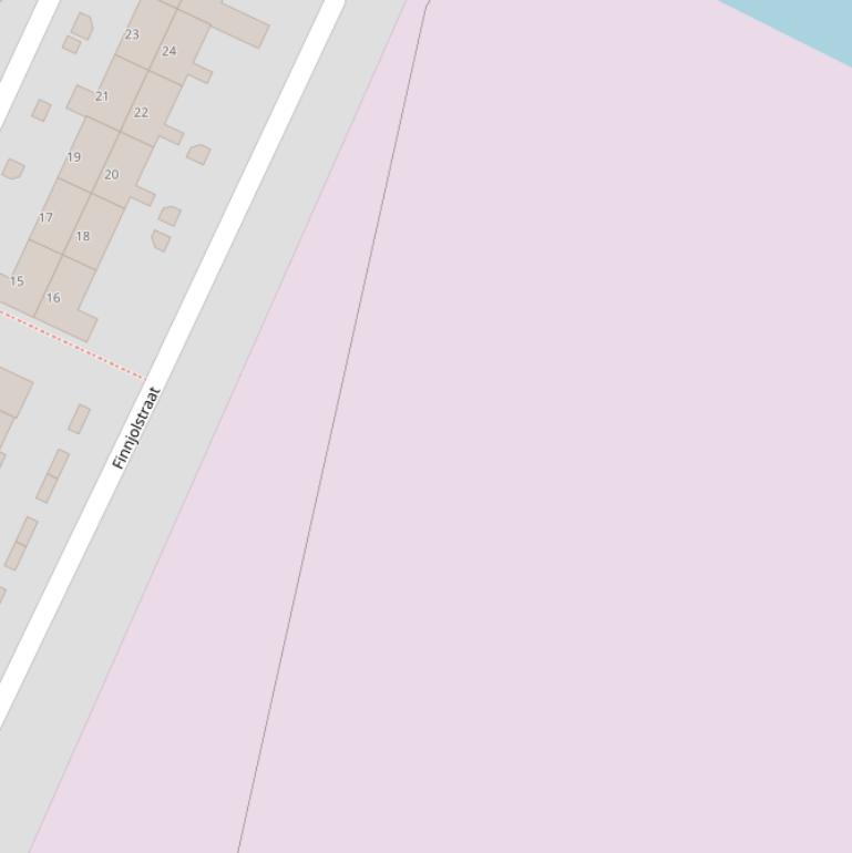 Kaart van de Catamaranstraat.