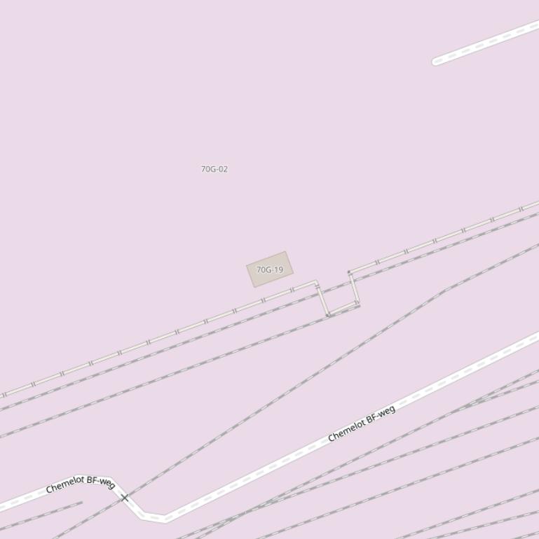 Kaart van de Chemelot BF-weg.