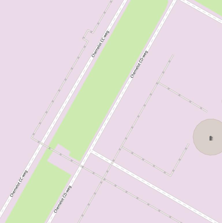 Kaart van de Chemelot CD-weg.