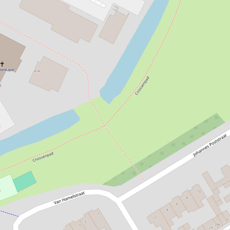 Kaart van het Cnossenpad.