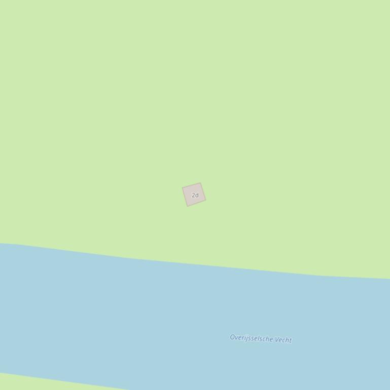 Kaart van de Coevorderweg.