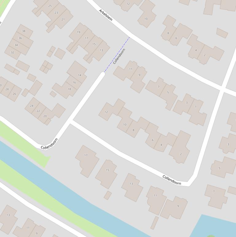 Kaart van  Collendoorn.