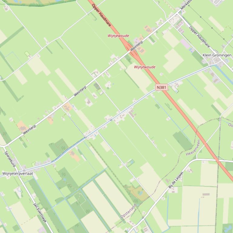 Kaart van  Compagnonsfeart.