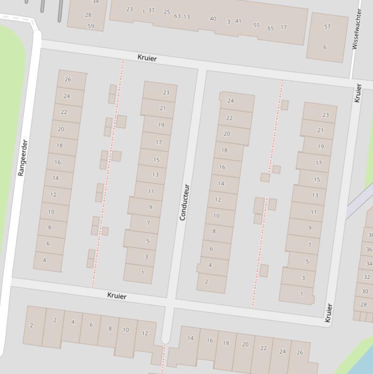 Kaart van  Conducteur.