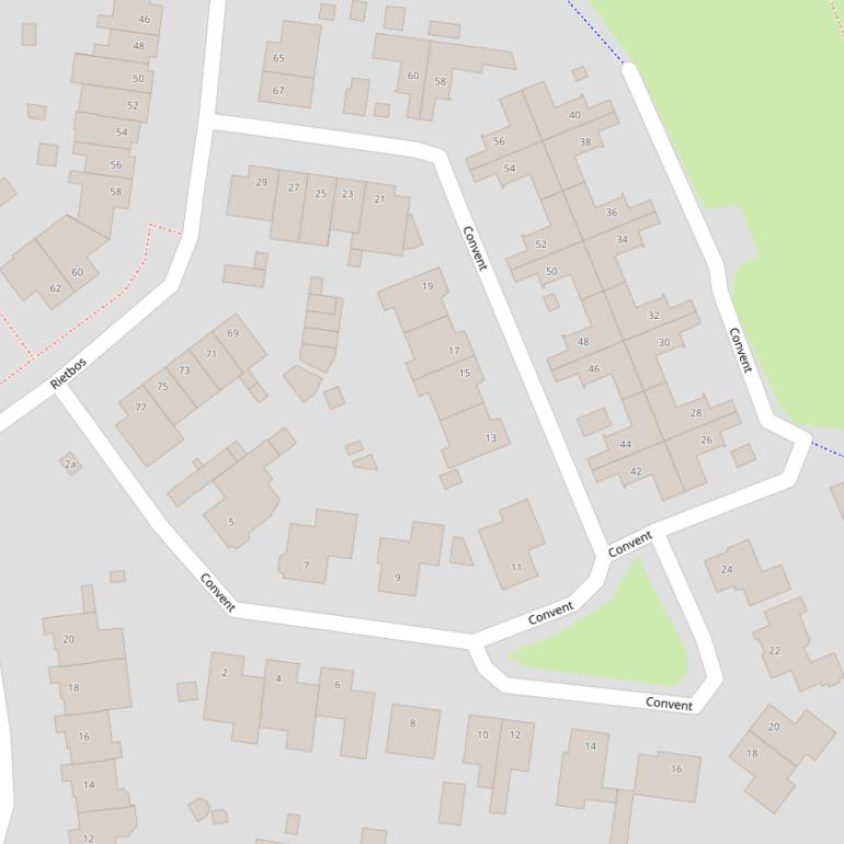 Kaart van  Convent.