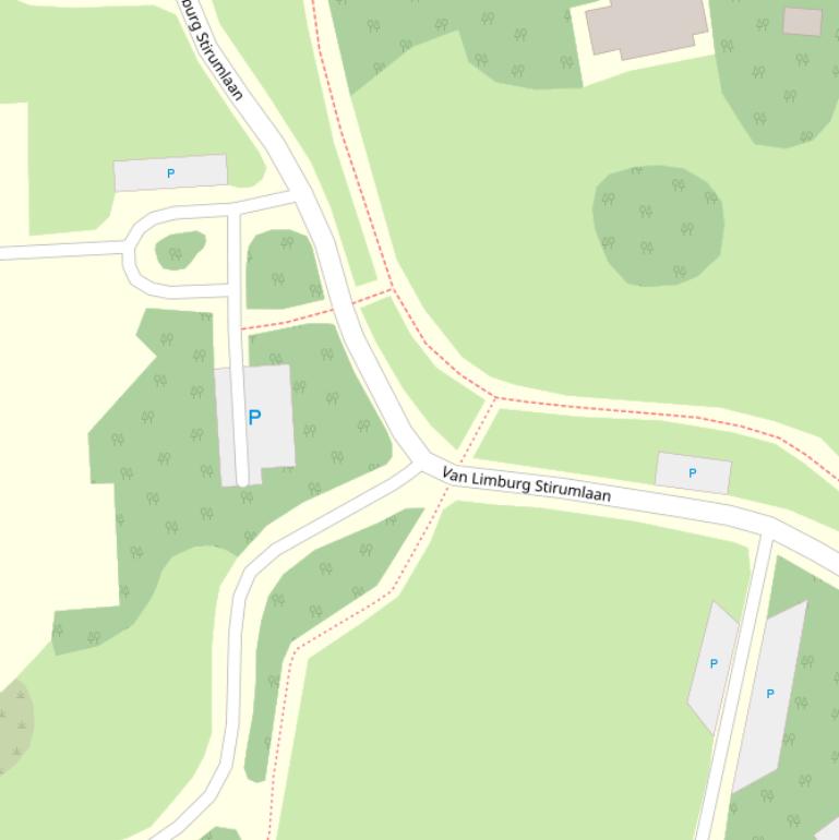 Kaart van de Cornelia Oosterhoornlaan.