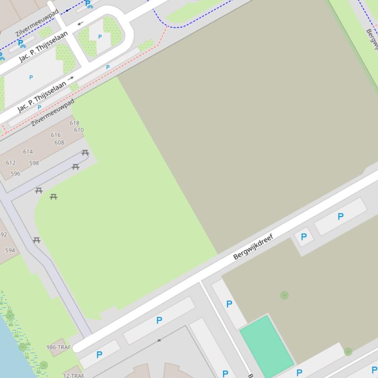 Kaart van de Corry Tendeloohof.