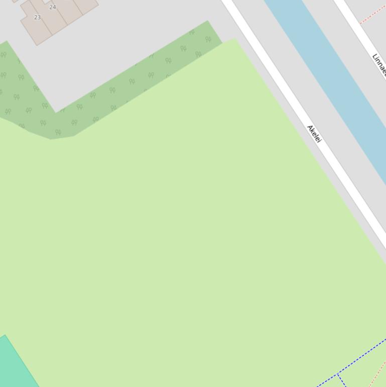 Kaart van de Dauwe Mikstraat.