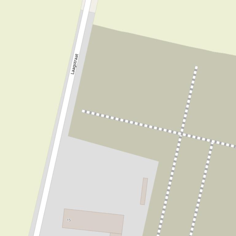 Kaart van de David Bowiestraat.