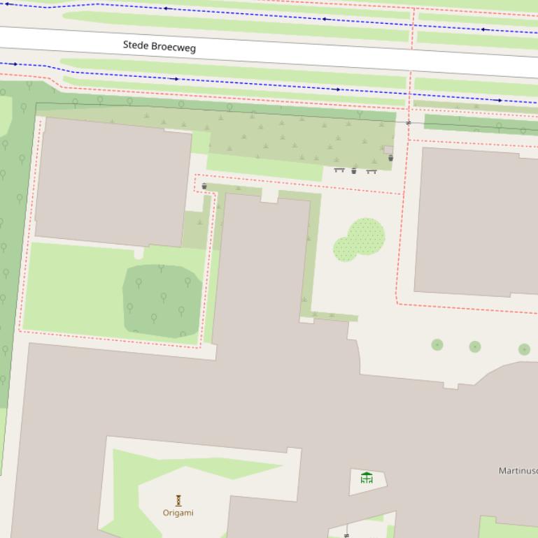 Kaart van  De Aanloop.