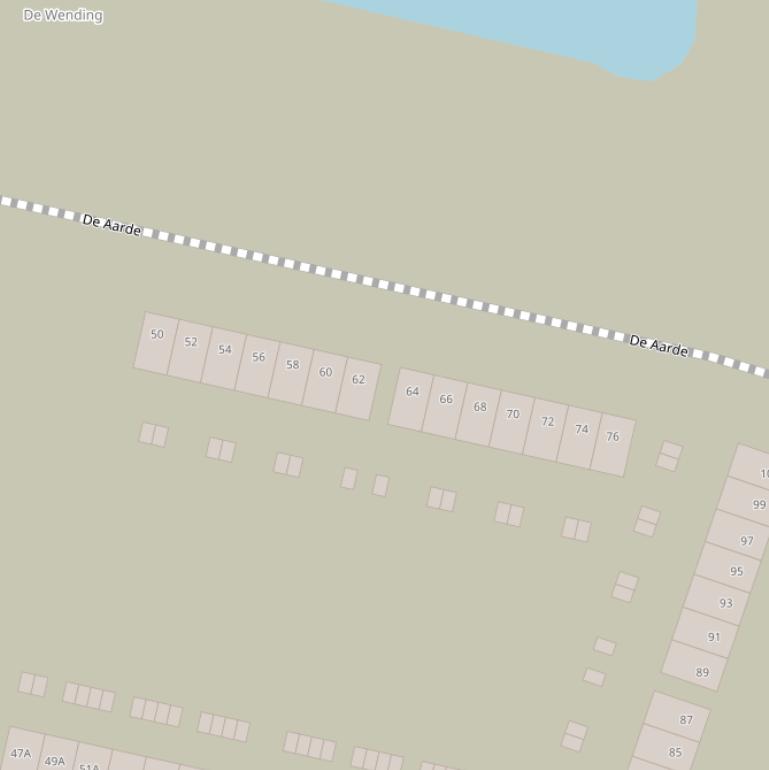 Kaart van  De Aarde.