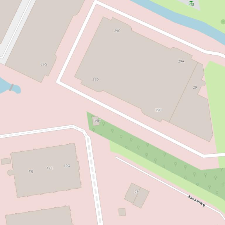 Kaart van  De Boekbinder.