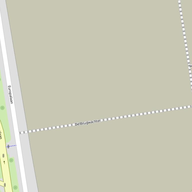 Kaart van  De Brugwachter.