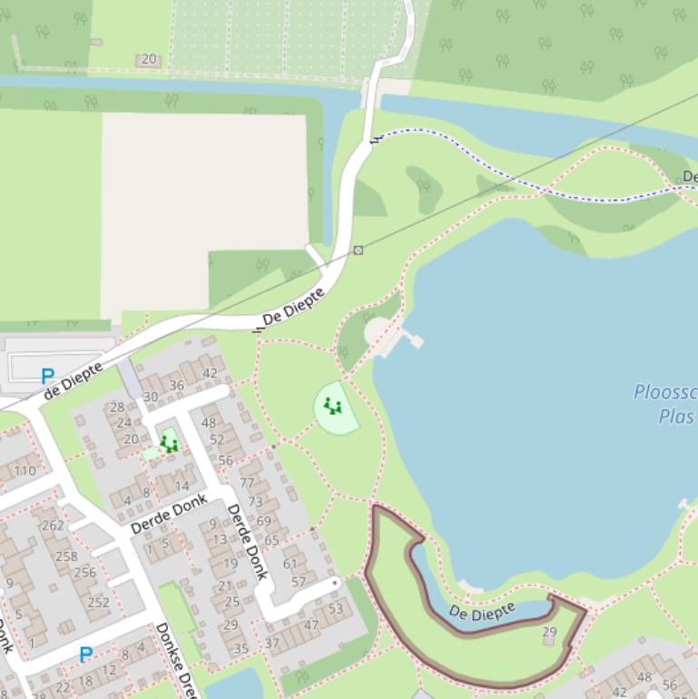 Kaart van  de Diepte.
