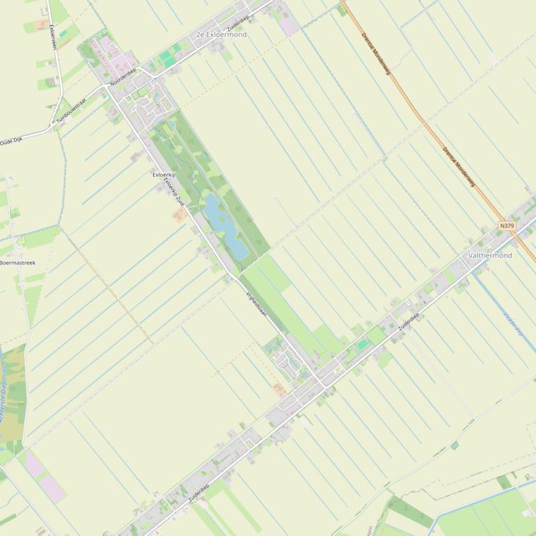 Kaart van  De Dreef.