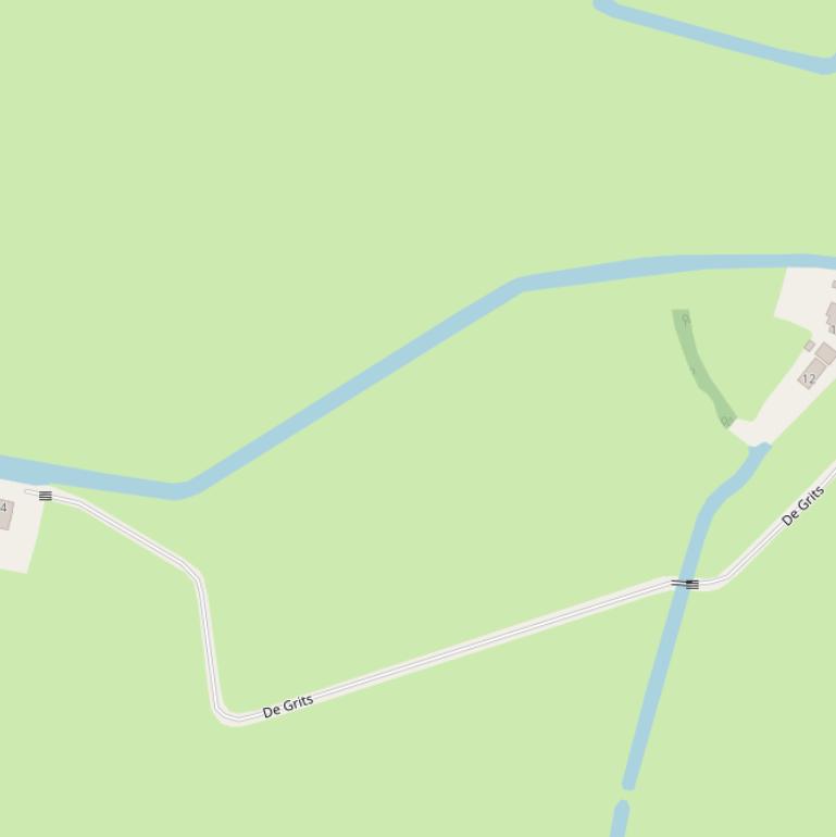 Kaart van  De Grits.