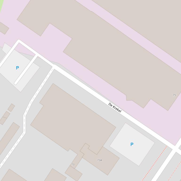 Kaart van  de Krekel.