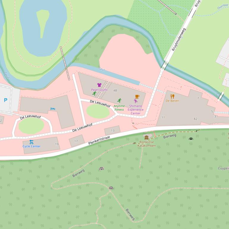 Kaart van  De Leeuwhof.