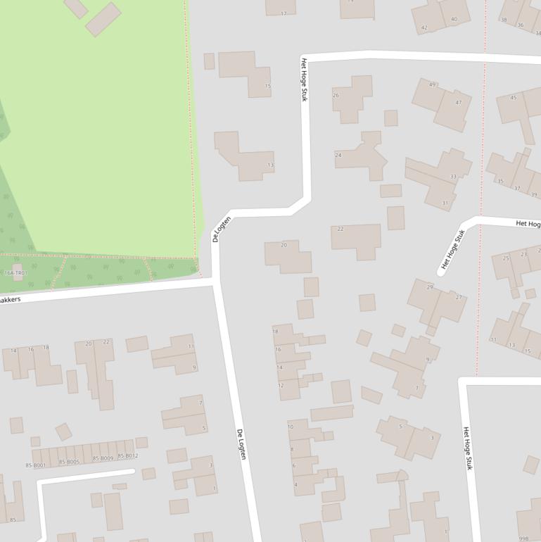 Kaart van  De Logten.