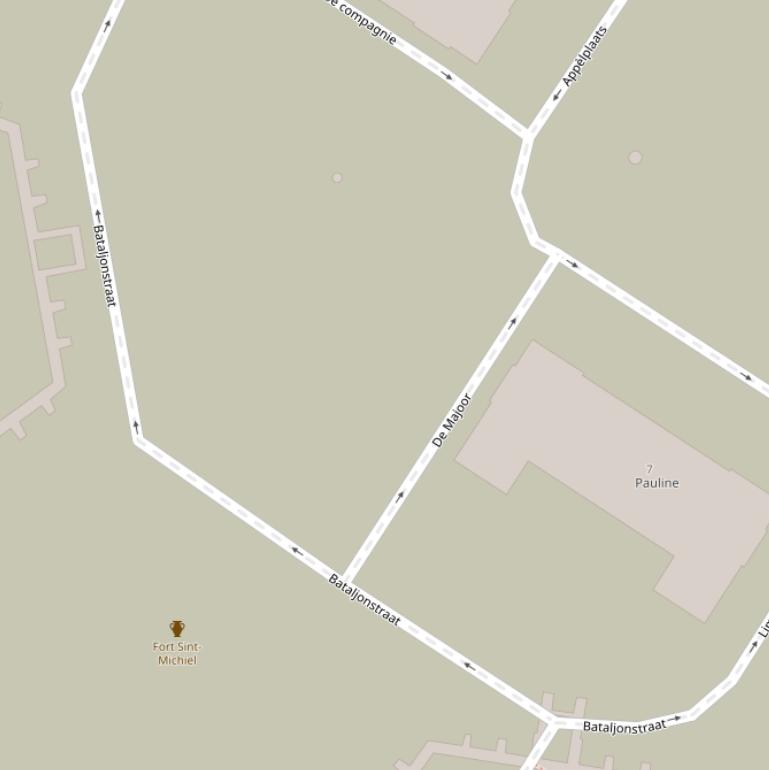 Kaart van  De Majoor.