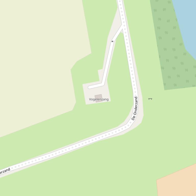Kaart van  De Onderzand.