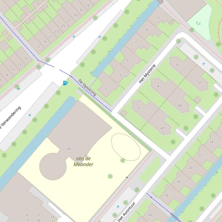 Kaart van  De Oplossing.