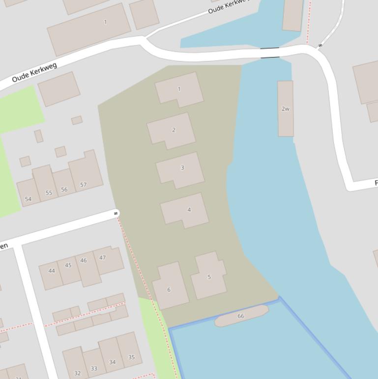 Kaart van  De Oude Haven.