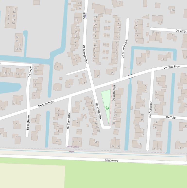 Kaart van  De Stad Riga.