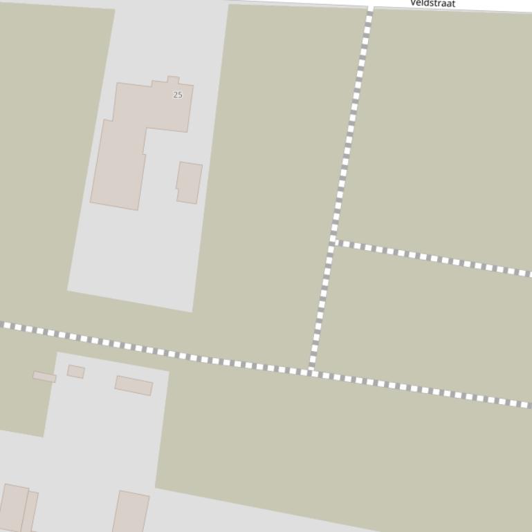 Kaart van  De Steeghe.