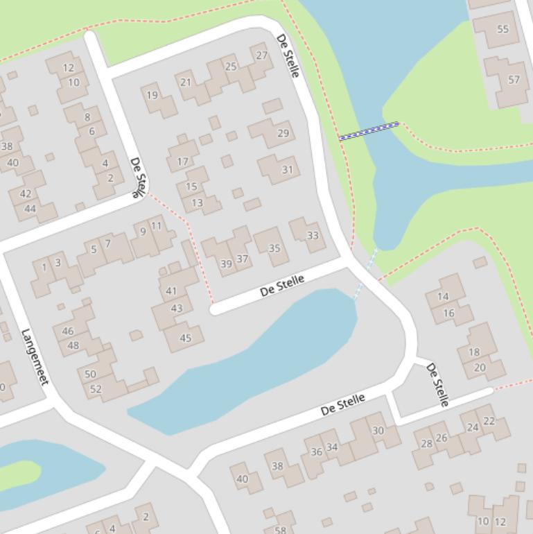 Kaart van  De Stelle.