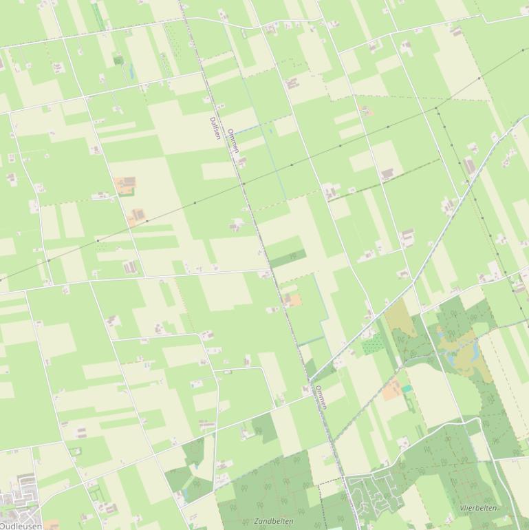 Kaart van  De Stouwe.