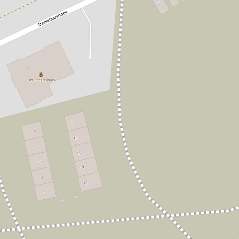 Kaart van  De Sudde.