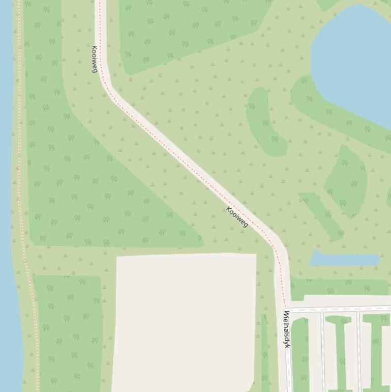 Kaart van  De swarte koai.