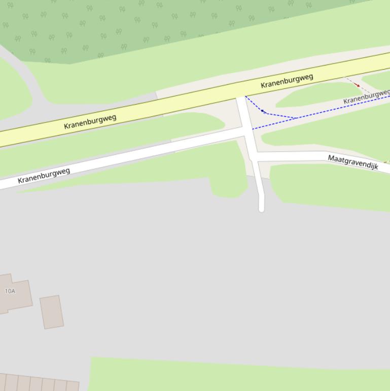 Kaart van  De Toerist.