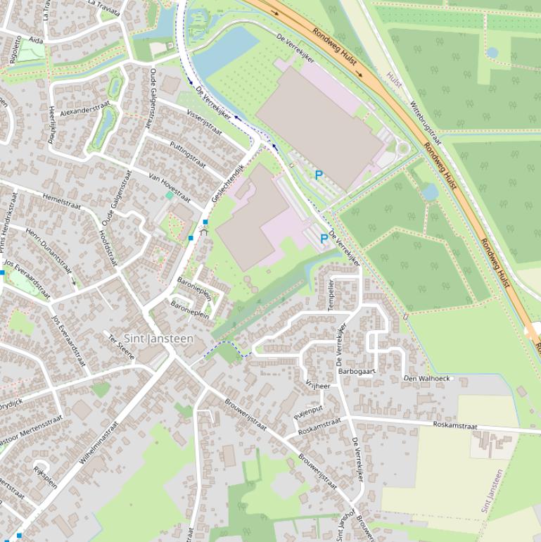 Kaart van  De Verrekijker.