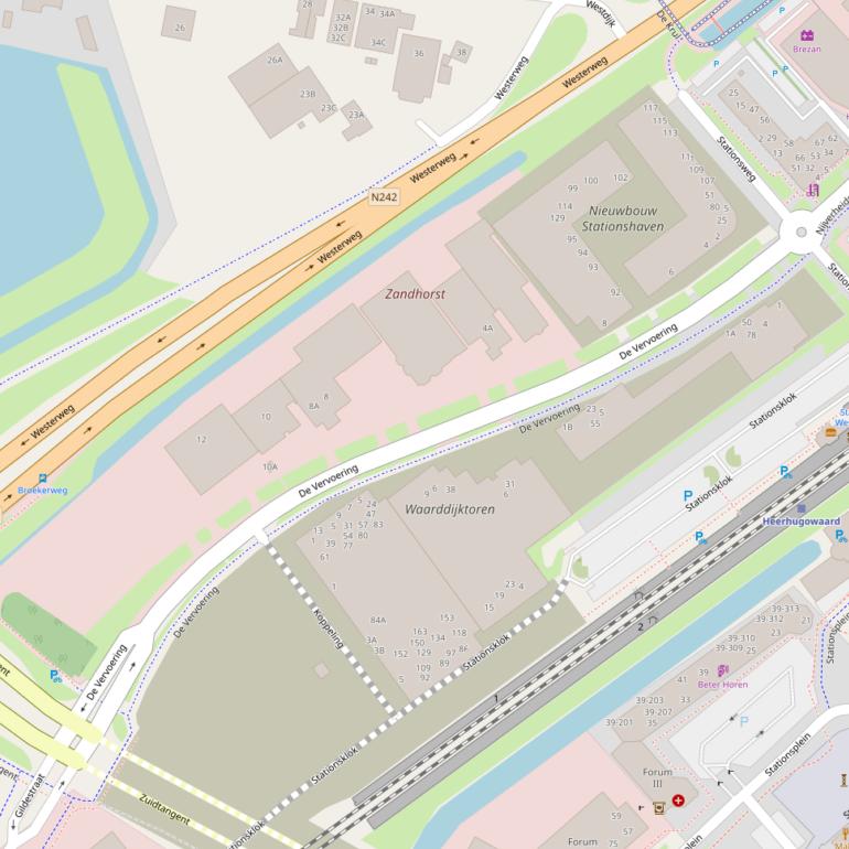 Kaart van  De Vervoering.