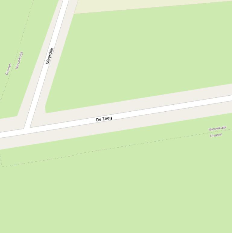 Kaart van  De Zeeg.