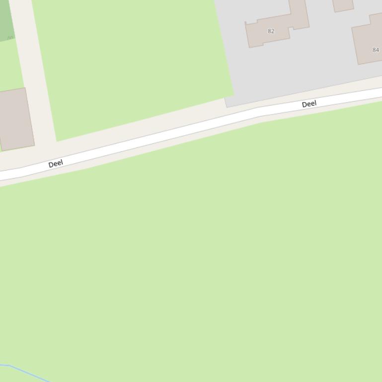 Kaart van  Deeldonk.