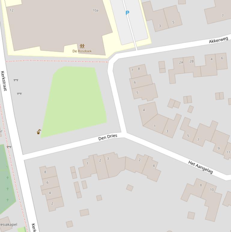 Kaart van  Den Dries.