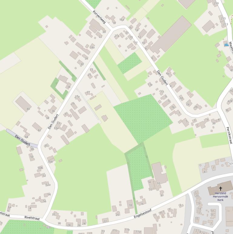 Kaart van  den Oudert.