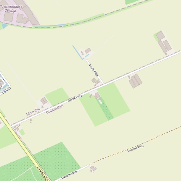 Kaart van  Derde Weg.